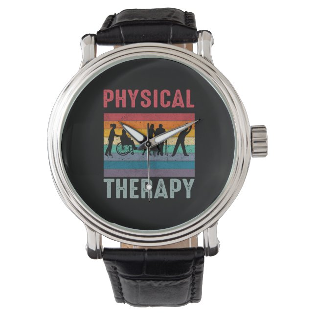 Fysieke therapie met behulp van een Gift Retro Horloge (Voorkant)