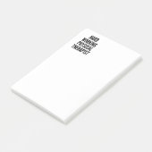 Fysieke therapie met hard werken post-it® notes (Schuin)
