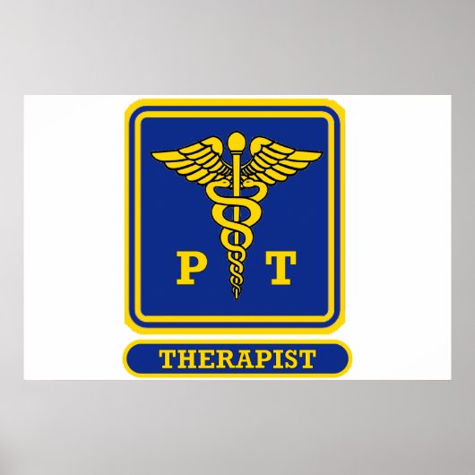 Fysieke Therapie Poster (Voorkant)