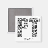 Fysieke Therapie PT Magneet (Voorkant / Achterkant)