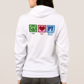 Fysieke Therapie PT Vrouwen Hoodie (Achterkant)