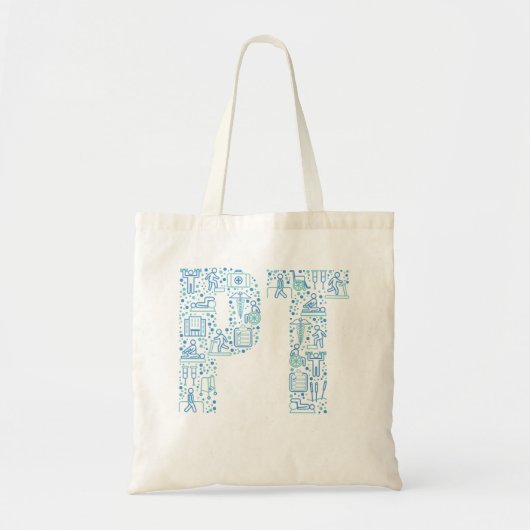 Fysieke therapie Rehabilitatie PT Tote Bag (Voorkant)