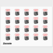 fysieke therapie ronde sticker (Vel)
