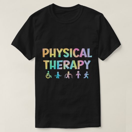 Fysieke therapie Stropdas Dey Physical Therapist A T-shirt (Design voorkant)