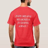 Fysieke Therapie T-shirt (Achterkant)