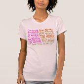 Fysieke therapie T-Shirt Bewegend Verplaatsingsver (Voorkant)