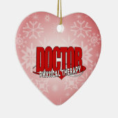 FYSIEKE THERAPIE VAN DE ARTS GROOT ROOD KERAMISCH ORNAMENT (Rechts)