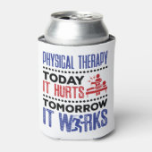 Fysieke therapie vandaag verhuurt het morgen het w blikjeskoeler (Blikje Voorkant)