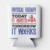 Fysieke therapie vandaag verhuurt het morgen het w blikjeskoeler (Achterkant)