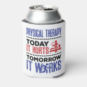 Fysieke therapie vandaag verhuurt het morgen het w blikjeskoeler (Blikje Achterkant)