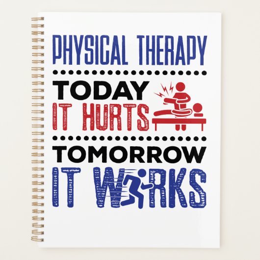 Fysieke therapie vandaag verhuurt het morgen het w planner (Voorkant)