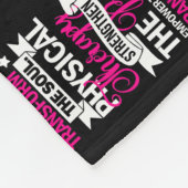Fysieke therapie Versterking Versterken Proud Fleece Deken (Hoek)