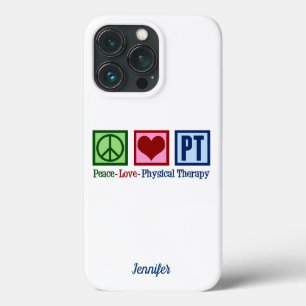 Fysieke therapie Vredesliefde PT Aangepast Case-Mate iPhone Case