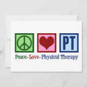 Fysieke therapie Vredesliefde PT Kaart (Voorkant)