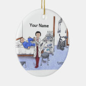 Fysieke Therapie - Vrouw Keramisch Ornament (Rechts)