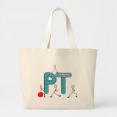 Fysieke therapieassistent-cadeaus grote tote bag (Voorkant)