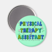 Fysieke therapieassistent-cadeaus magneet (Voorkant / Achterkant)
