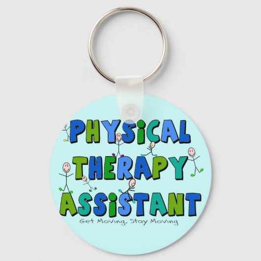 Fysieke therapieassistent-cadeaus sleutelhanger (Voorkant)
