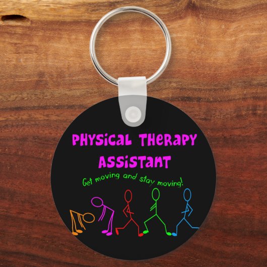 Fysieke therapieassistent-cadeaus sleutelhanger (Voorkant)