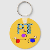 Fysieke therapieassistent-cadeaus sleutelhanger (Voorkant)