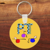 Fysieke therapieassistent-cadeaus sleutelhanger (Voorkant)