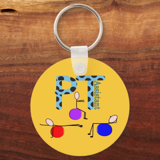 Fysieke therapieassistent-cadeaus sleutelhanger (Voorkant)