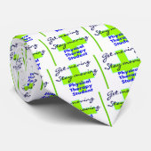 Fysieke therapiestudent "Get Moving" Stropdas (Opgerold)