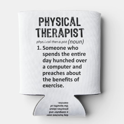 Fysieke Therapietdefinitie Blikjeskoeler (Achterkant)