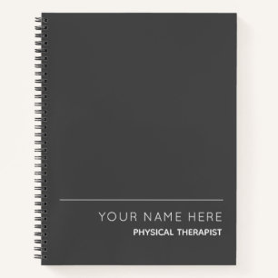 Fysieke therapist aangepaste fysieke laptop notitieboek
