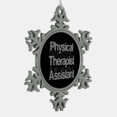 Fysieke Therapist Assistant Extraordinaire Tin Sneeuwvlok Ornament (Links)