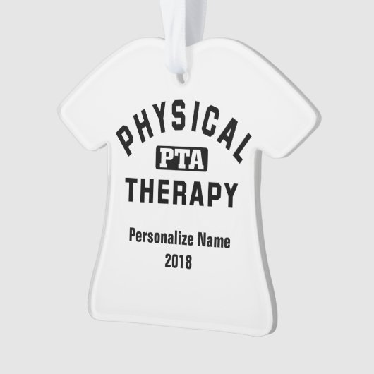 Fysieke Therapist Assistant PTA Ornament (voorkant)