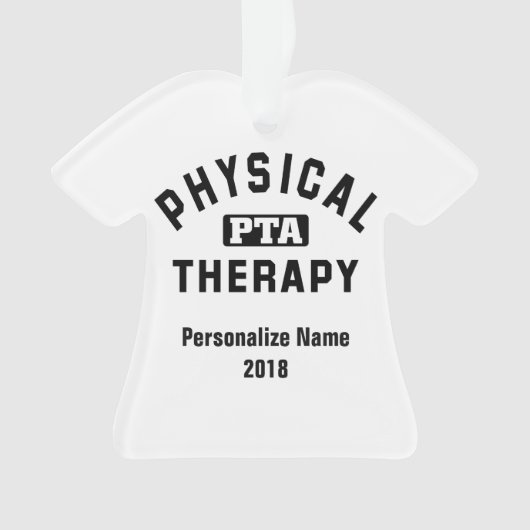 Fysieke Therapist Assistant PTA Ornament (voorkant)