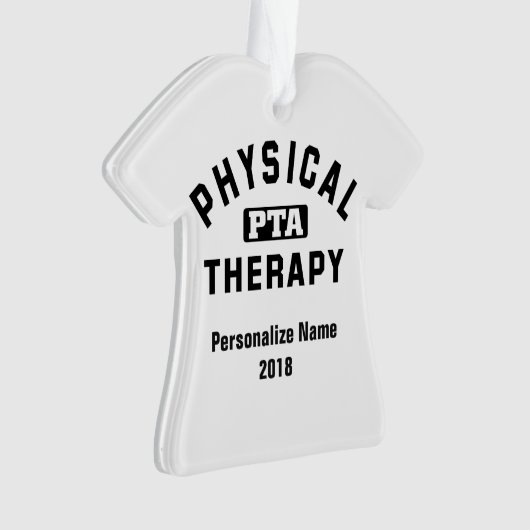 Fysieke Therapist Assistant PTA Ornament (voorkant)