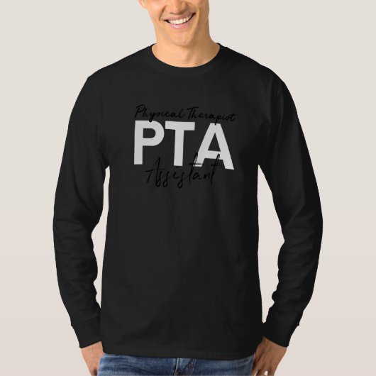 Fysieke Therapist Assistant Pta T-shirt (Voorkant)