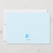 Fysieke Therapist Foto Afstuderen Uitnodiging (Achterkant)