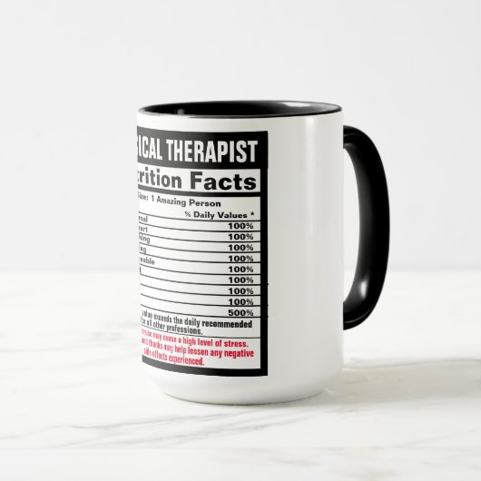 Fysieke Therapist Funny Gift Mok (Voorkant rechts)