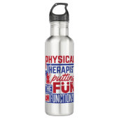 Fysieke Therapist Het ventiel in functie Waterfles (Voorkant)