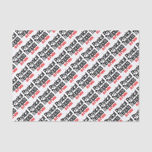 Fysieke therapisten doen het beter af met weefselp tissuepapier (Voorkant)