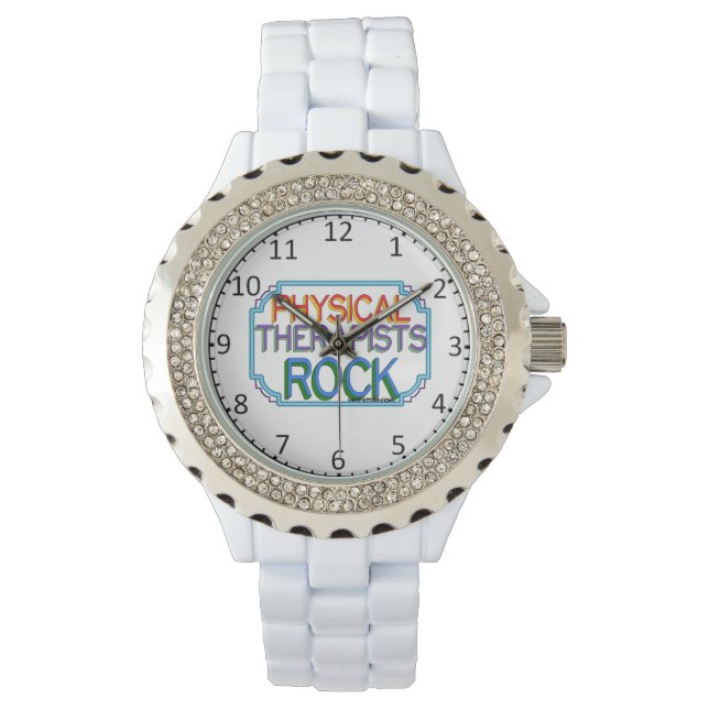 Fysieke Therapisten Rock Wrist Watch Horloge (Voorkant)