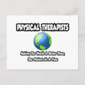 Fysieke Therapisten...Werken op een betere plek Briefkaart (Voorkant)