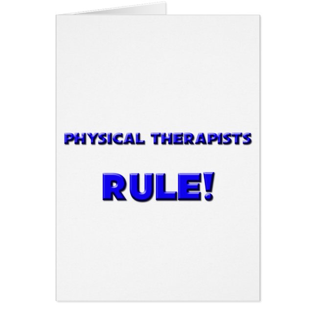 Fysieke Therapistisch Regel! (Voorkant)