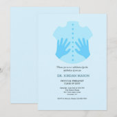 Fysieke Therapistische Afstuderen Uitnodiging (Voorkant / Achterkant)