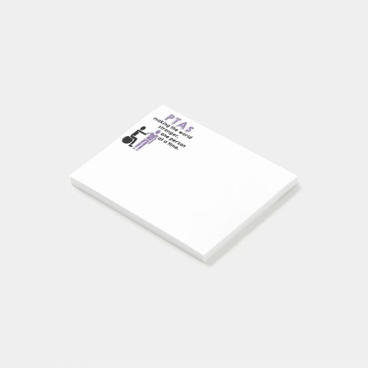 Fysieke Therapistische Assistenten Post-it Notes (Schuin)