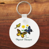 Fysieke therapistische Butterflies Sleutelhanger (Voorkant)