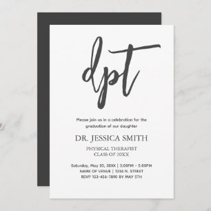 Fysieke Therapistische GraduPartij Eenvoudig Aankondiging