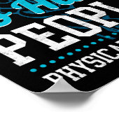 Fysieke Therapistische Hulp van de Therapie niet M Poster (Hoek)