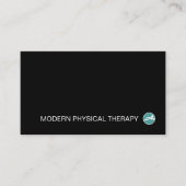 Fysieke therapistische minimalistische Visitekaart Visitekaartje (Voorkant)