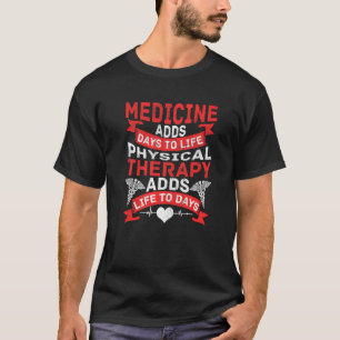Fysieke Therapistische Toespraak en Massage Therap T-shirt