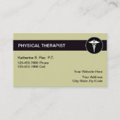 Fysieke Therapistische Visitekaartjes (Voorkant)