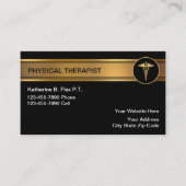 Fysieke Therapistische Visitekaartjes (Voorkant)